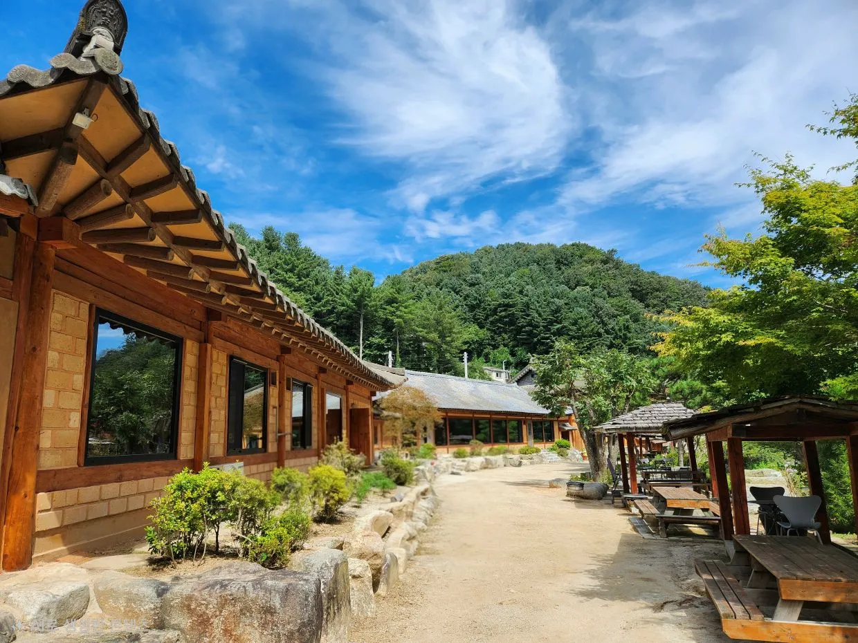 두메산골 펜션 전경 사진